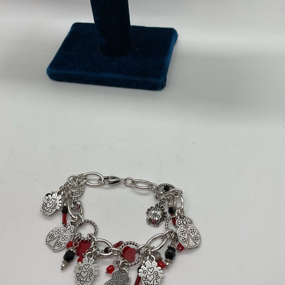 Brighton Palmer Ladybug Charm Bracelet - Picture 3 of 4